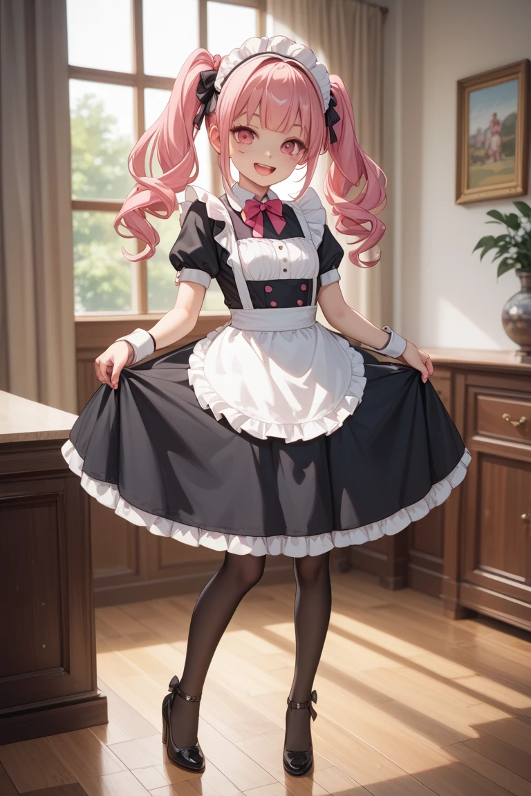 blush、embarrassing、lolita、cosplay、cute、stand、Panty shot