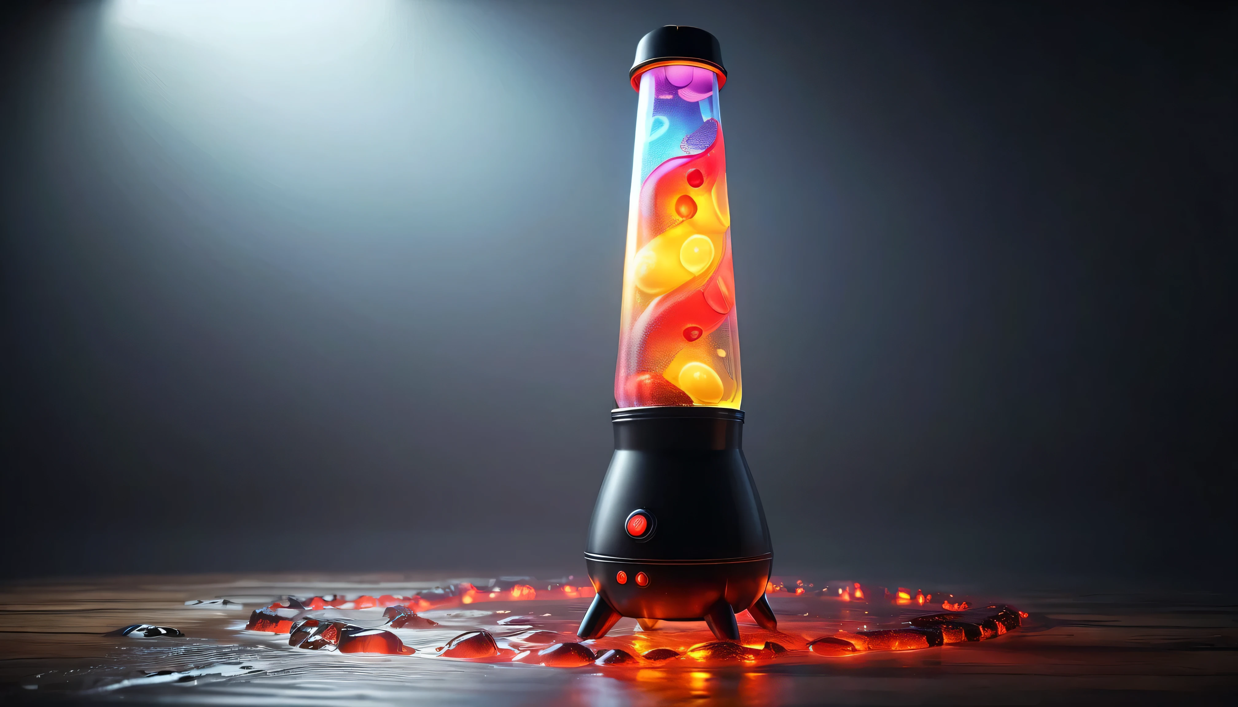 high quality:1.5, lava lamp bright and beautiful:1.5, unreal engine:1.4,32K ultra-realistic CG, realistic:1.4, night:1.4.
