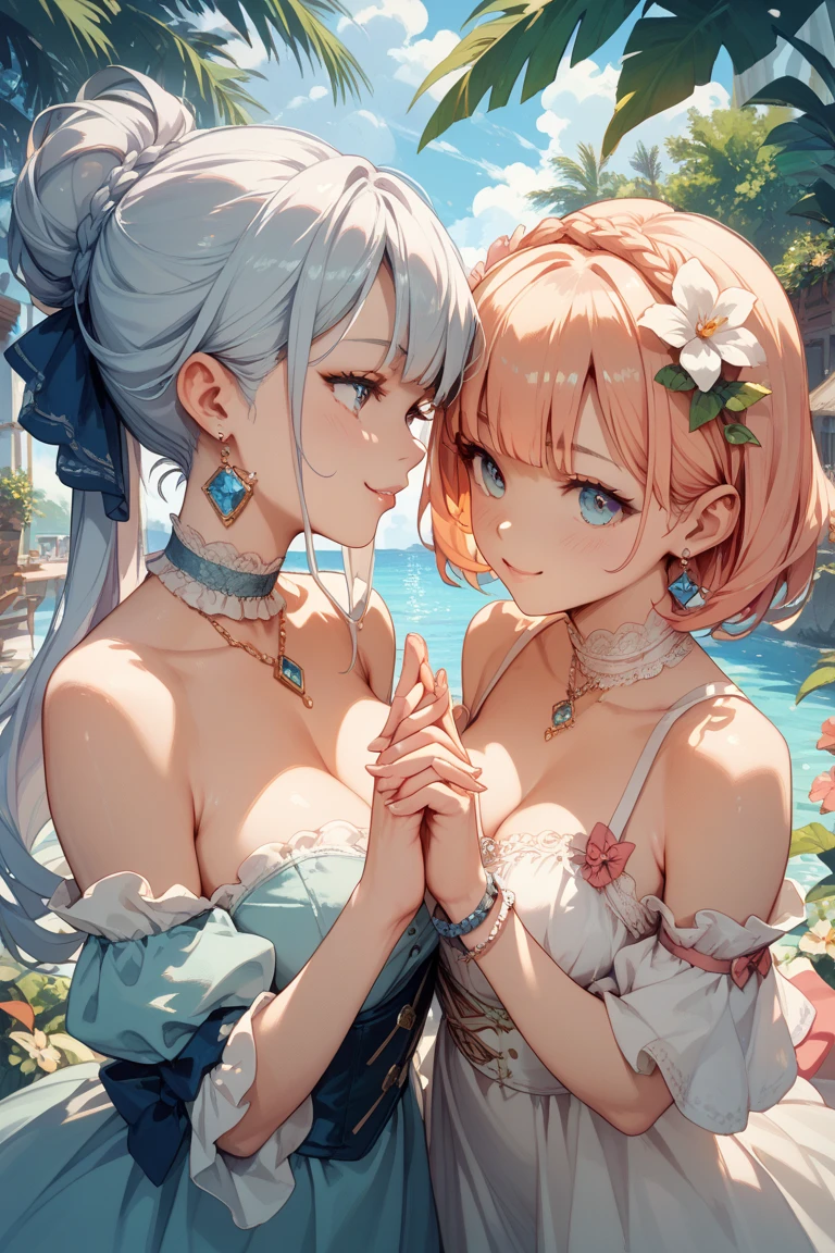 the same,
Depicts only one woman,Only one person is depicted in the center of the screen,
Golden Hair,
(Short Hair.05),Ashime,straight,
((Flower Hair Ornaments)),Purple Necklace,
Natural skin texture,Big boobs,Narrow waist,
(((Black)))One-piece dress,hydrangea pattern,Golden crown,
Neuschwanstein Castle,Germany,
Chaoyang,Outdoor,garden,flower bed,
Slightly larger breasts,expression(Puzzled),Resolute attitude,
Closed Mouth,blush,True Face,upright posture,Squint your eyes,
Natural depiction,
Beautiful depiction,
Shiny eyes,
Healthy Body,
Natural hairstyle,
Natural body contours,
Natural facial contours,
(Five fingers)A clear depiction of,Symmetrical fingers,
Two arms,Two legs,
Sharp eyelid depiction,
Keep the subject in the center,Expand the upper body,
Beautiful image quality,
Delicate shades,
4K,Very detailed,
Delicate light adjustment,
Delicate contour drawing,