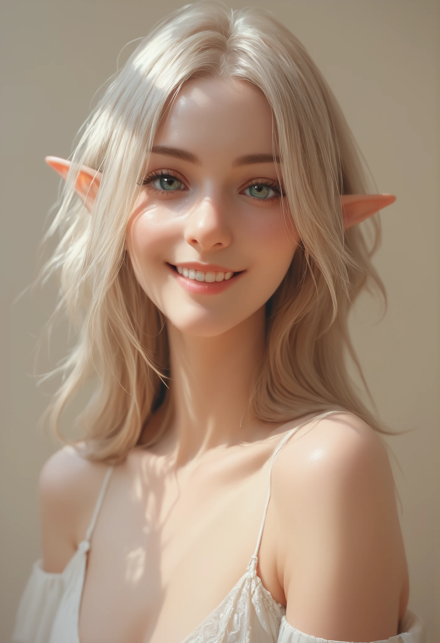 Evolution is an increase in the complexity of complex systems., Holy Sexy Elf, smile