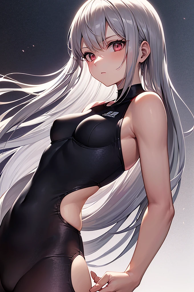 ((8k resolution))、((Highest quality))、((masterpiece))、((Very detailed))((((dramatic))), (Anatomically correct)、The depth of the object being written、Looking at the camera、One person、One personの女性、front、eight-headed body、thinけど筋肉質な体, Defined Abs, Toned arms, 長くてthin脚, Athletic Presence,Pale skin、thin、Disheveled long hair、Gray Hair、Snake Tongue、Sticking out tongue、Tongue Piercing、ギザギザのteeth、(八重teeth)、teeth、Yellow Eyes、Half closed eyes / Bad mood 、tattoo、(theme、whole body:1.1),snakeskin dress、 Snake's Tail、White Background
