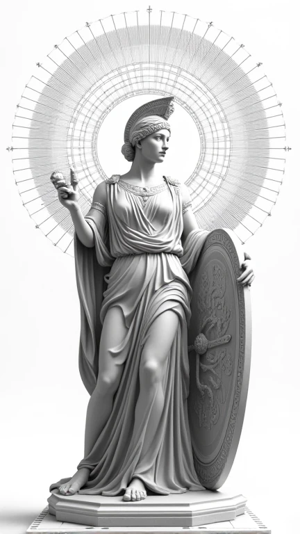 (8k, Highest quality, masterpiece),(Realistic, RAW Photos, Super Fine Clear), Realistic Light, mural, Beautiful girl mosaic, Beautiful mosaics, Detailed depiction, ((Greek Mythology, Athena, huge bouncing busts, Alluring, Vibrant, Ancient Greek Costume))