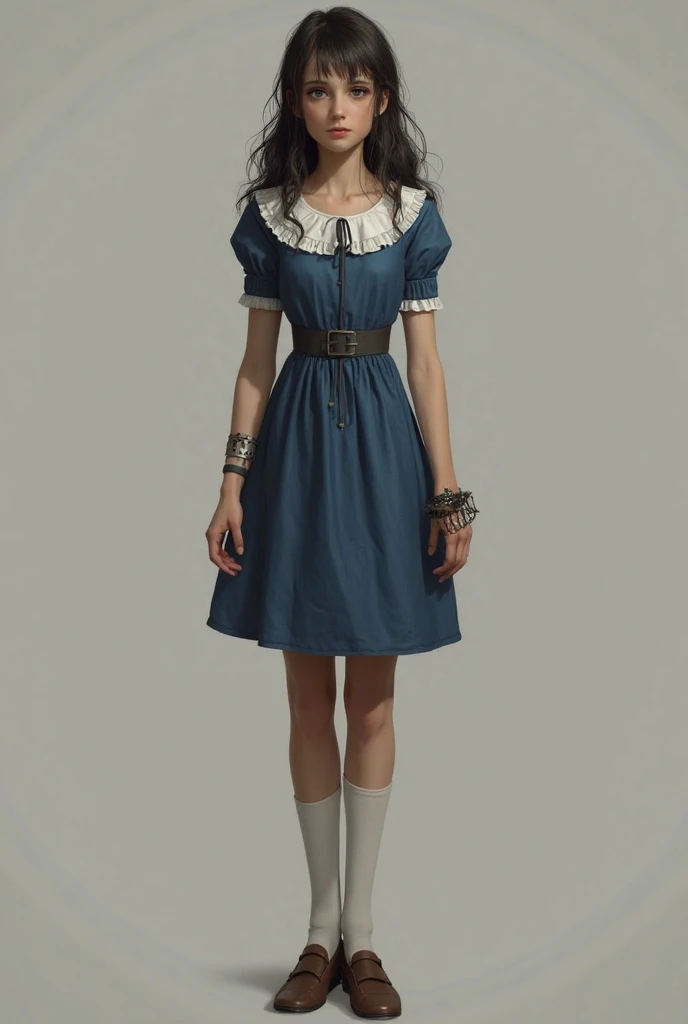 Masterpiece alice lidell in satin dress