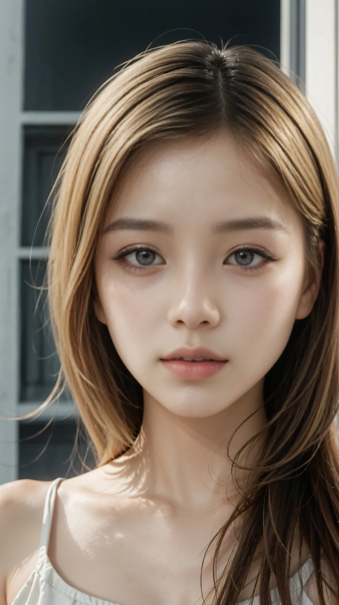 real photo,Best masterpiece, 8K HD CG production ,Delicate makeup applied,Ultra-high pixels,Super Exquisite :1.1, Technical details :1.1, Natural attenuation ,Light Effect, Ultra-high resolution large files ,The main goddess of Asia, Chubby woman ,A woman full of charm,The most perfeito female face in the world,顶级 supermodel body ,Short and light blonde hair,Clean hair ,Careful hair texture(Premium hair details:1.Beautiful and delicate eyebrows and eyelashes,big eyes,light brown eyes,sexy red lips,Perfect lip shape, light skin texture , moist skin(Advanced Facial Details:1.1)The face of a perfeito goddess,Korea' The best supermodel , supermodel body ,Golden ratio figure,Grande breasts and thin waist(Tight waist of brute)Grande (perfeito ) buttocks raised ( perfect buttocks ) Beautiful legs (Gestalt)(Premium body details:1.1),photorealistic perfeito body, Smooth and hydrated skin ,Realistic platinum,Shiny deep V-neck silk suit,金箔s裙,,Salto alto,gado,usar joias,Nipple Hoop Earring,colar, golden goddess, spark body, ,interior,palace,Decorated guest rooms, Golden Noble Room, bright light, Golden interior, tesouro,expensive paints, Gold leaf series,Full body photo camera,Fantasy art photos,Top Korean model works,high quality work( Advanced skin details :1.1)(Advanced skin types:1.1)( moist skin:1.1)
