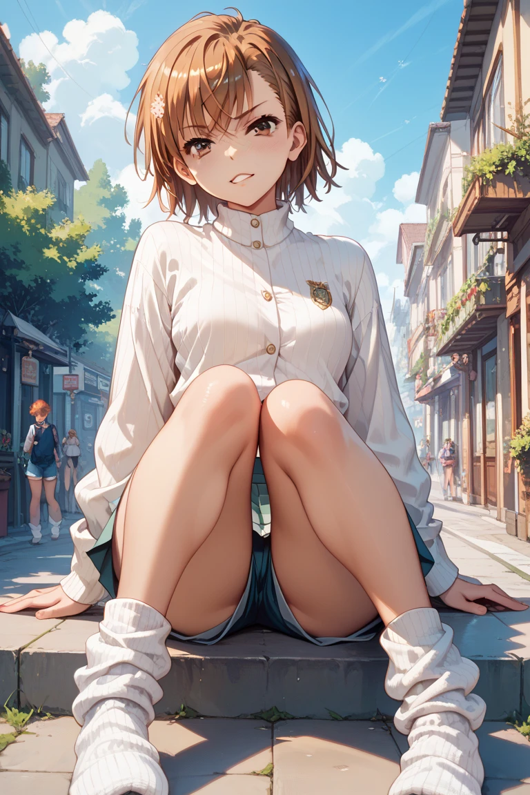 Panties should be black or purple、