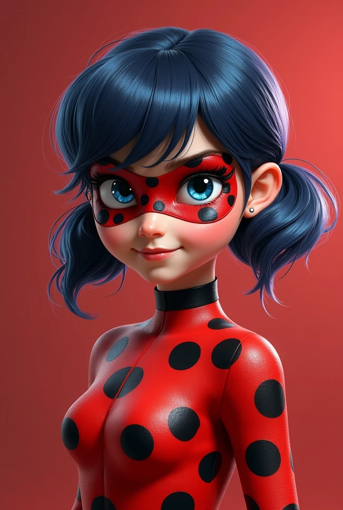 <lora:ladybug:0.7>
a lady, full height, (red costume with black dots:1.2), (red eye mask with black dots:1.2), (dark blue hair:1.2), (twintails:1.2), (short hair:1.1), (dark blue bangs:1.0), (blue eyes:1.3), beautiful
