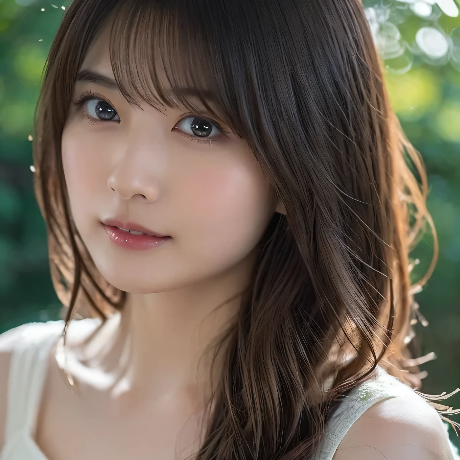 (8k, RAW photos, top quality, masterpiece: 1.2), ultra detailed, super resolution, (real photos: 1.37), portraits, high definition RAW color photos, professional photos, official art, highly detailed CG Unity 8k wallpapers, beautiful Japanese woman, {30|40} years old, highly detailed faces, Highly detailed eyes, highly detailed skin, Highly detailed nose, Highly detailed mouth, Perfect anatomy, Highly detailed background, Highly detailed clothing, One Girl, housewife, realistic body, white skin, radiant skin, slender body, very thin waist, handsome body, brown hair, {short|long} hair, (blunt bangs:1.2), cute face, slight smile, Realistic Face, White shirt, Earrings, Camera Gaze, Cowboy Shot, Standing Figure, Dynamic Lighting,