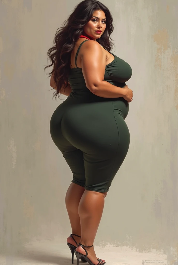 Close up figure,beautiful woman (((Mother and daughter:1.2))), ((huge each other)), Tight shorts, long sleeve spandex shirt, and sneakers. Very detailed, matte skin, pores, 4K, natural, realistic, photograph, photorealistic. Curvy body shape, cleveage, huge breast, wide hips, thin waist, sexy belly, thick legs, huge booty, round shape butt, ((back body view))