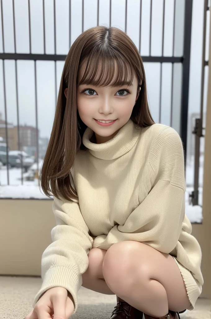 Adult women、cute、whole body