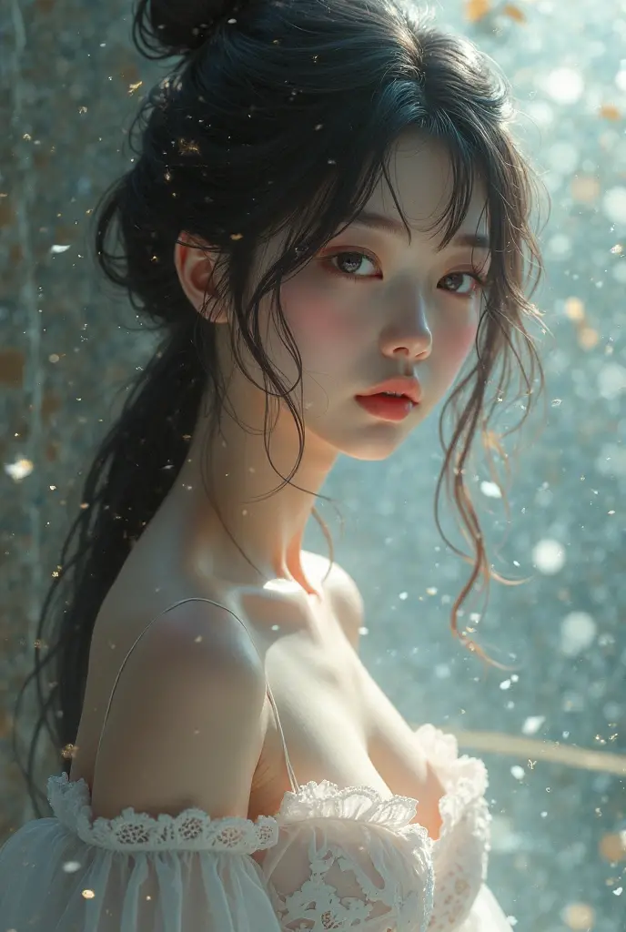 {{{{{3,318 trillion pixels high resolution, nsfw, Realistic scenery and lovely Japanese girl who is moaning madly as she nudity Masturbation that traces the sexual zone repeatedly with her fingers in a romantic Cylindrical crystal herbarium, thicken the lips look pretty, Boobs are fluffy and bouncy, Tits that get rounder bigger her deep tight cleavage}}}}}, {{{{{detail of The panting face of a neat and cheerful girl loved by everyone, Her nipples and romantic deep panting and her fingers tracing her pussy and Inside a herbarium soaked in female hormones and Her tits enlarging under the influence of hormones depicted in detail, A detailed description of how female hormones are rewriting her into a millennial cutie with her repeatedly drastic Orgasms that make the uterus tremble}}}}},{{{{{Her thick pubic hair in the her nudity body, A neat girl who sitting and opens her crotch traces her crotch with her fingertips and with a moan experiences her first climax and innocent Masturbation that traces the sexual zone, It's too clean and innocent to see her go into her own world nipples out mouth open panting and Masturbation that traces the sexual zone as she climaxes over and over again, magical in a romantic Cylindrical crystal herbarium filled with female hormones, Herbarium-soaked her tits become so plump and her tits grows sexier, Cuteness preserved forever shining in exchange for life from her, her beautiful slender underbust, slender curvy cute waistline, an lewd fetish for lips and necks and waistlines, her clearer nip line from underbust to hips, gloomy straight wig, thick vivid lips}}}}},{{Extremely detailed}},{{{{{heroine girl's Sexually unused body with pure and innocent aura}}}}}
