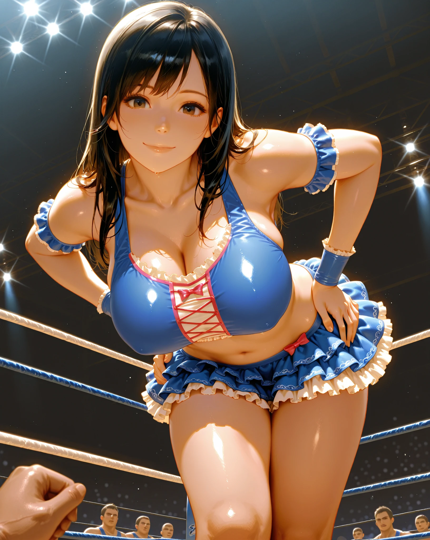 high quality,High resolution,16K,Sharp lines,1 girl,Female gymnast ,Cute Face, Medium chest, Beautiful legs,At the gymnastics venue,Focus Girl,Beautiful face in every detail,Detailed clothing,Beautiful Eyes,nice,Dynamic Angle、Accentuate your butt、Dynamic Pose、Camel Toe、Giant tit、Nipple Puffs、Cleavage、Plump、Super big breasts、Super big butt、Bubble butt