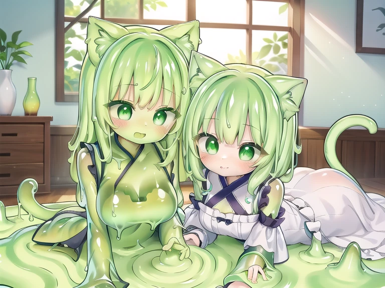 (((menina elfa Sexy))) in zombie version, (Menina elfa), ((sangue verde)), Corpo, leaking fluids, Color put death, ferimentos abertos, ((menina necromancer bonita)), 2. 5 d cgi anime fantasia arte | | | | | |,arte de fantasia de anime, without a hat, (((Bottom view))), (((rindo loucamente))), without a hat, cabelo verde , corpos por toda parte