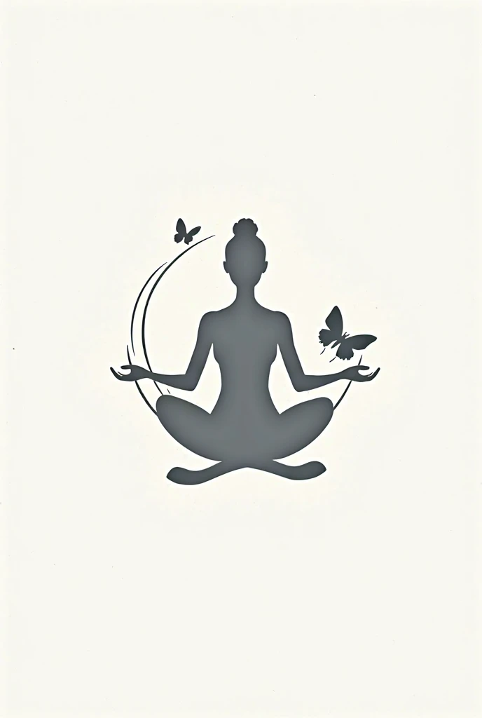 Girl in lotus pose from which goes a glow around, where around it is written: "tranquility", "realism", "creativity", "money", symbol of camera, money, super realistic, in excellent quality, 8K HD