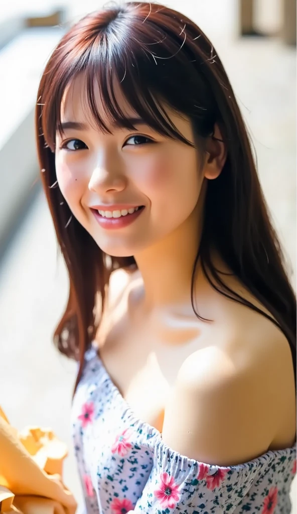 1girl in、very cute japanese girl、、a baby face,Innocent smile、valley、Small breasts、lingerierie with untied laces,Sexy :1.6, Young sexy eance, Beautiful g's body, White lace, beauty lingerie, Sheer lingerie with gloss,film grains, Ray tracing, Cinematic lighting, hyper HD, masutepiece, Textured skin, High quality, hight resolution