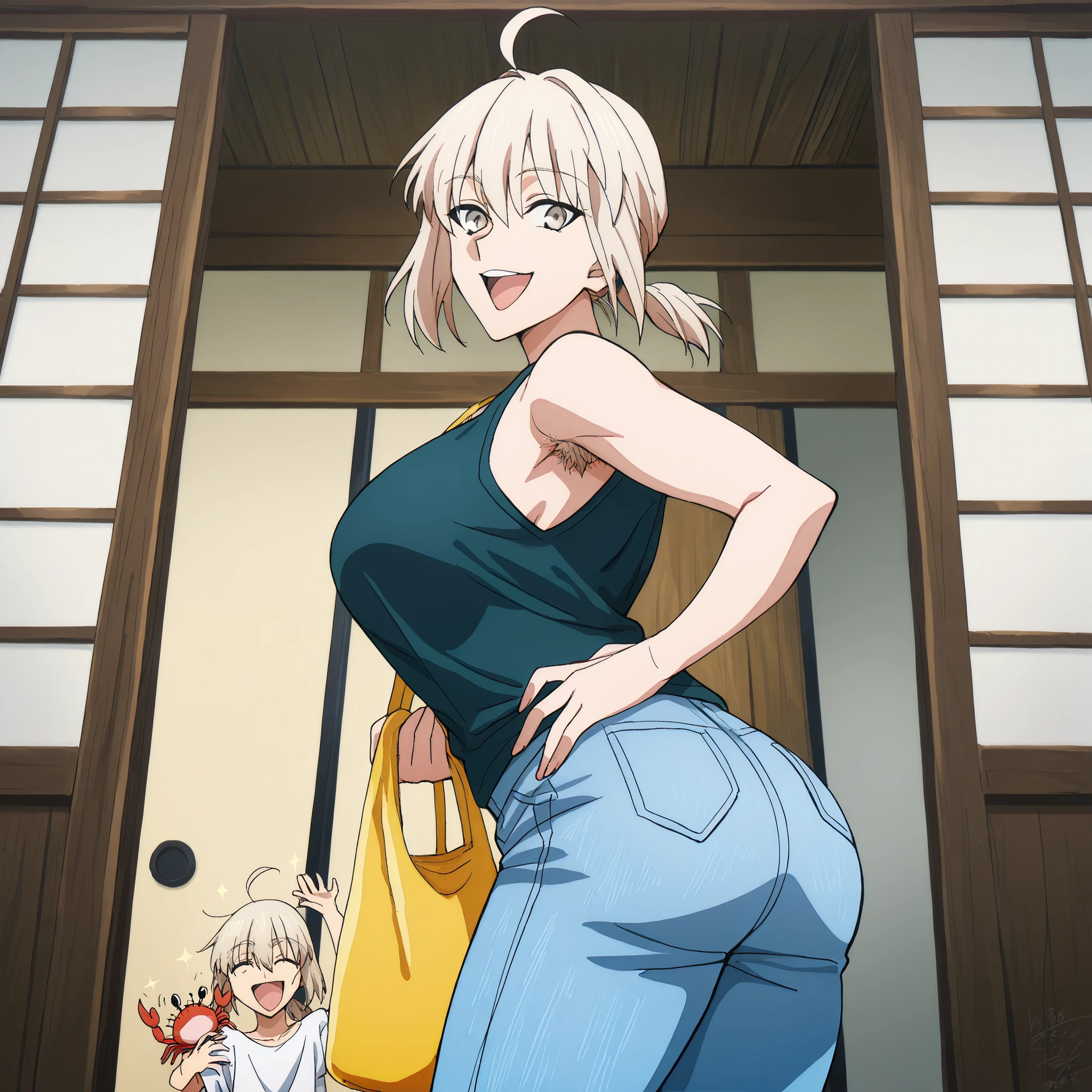 Full bOdyscore _ 9, score _ 8 _ Ap, score _ 7 _ Ap, source _ aniynymy , okitasouji, Sōji Okita, st Ap id hea試しています, masterpiece, Best Quality, that's ridiculous, detailed skin, Detailed Faces, fine eyes , Anime Color, Anime Screenshot, Anime Color, 母親のmasterpiece, Best Quality, 非常にDetailed Faces, score_9, score_8_up , score_7_up , source_anime, unprocessed, As it is, 1 mother , Sōji Okita: light beige hair color 、Saber face 、Beige eyes、 crab crotch、dark green tank top, light blue jeans ,Has a little muscle、height 165 cm、38 years old、milf,mature female,Woman with short ponytail hairstyle at back big breasts, very big ass,I have a son,Multiparous women, slightly muscular,Raw,Body odor,Armpit hair,Athlete's foot,出産による骨盤の変形でcrab crotch気味になっている股関節,Sōji Okitaの体臭,hand on hip。 one man laughing faintlymasterpiece, Best Quality, that's ridiculous, detailed skin, Detailed Faces, fine eyes , Anime Color, Anime Screenshot, Anime Color, Smiley Crotch,erect penis、Gold jade bag、Testis,light beige hair color back hair length about shoulders, one man laughing faintly, ,Body is male,, and the eyes are, Feminine boy,viewers without a clock, solo,t-shirt、Khaki shorts, is the relationship between mother and son。cowboys, A mother gives her son a fellacical style