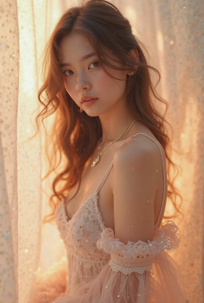 a close up of a woman in a dress sitting on a window sill, beautiful south korean woman, gorgeous young korean woman, cute korean actress, beautiful young korean woman, female actress from korea, gorgeous chinese model, song hye - kyo, korean women's fashion model, beautiful asian girl, gorgeous lady, beautiful asian woman, korean girl, young cute wan asian face