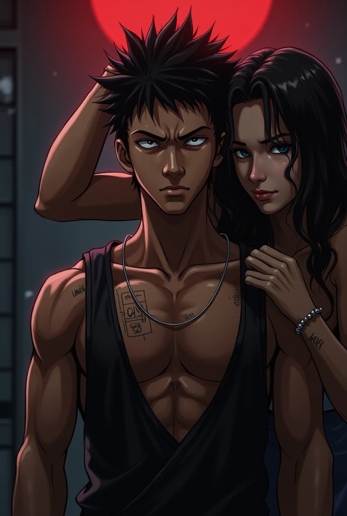 Genera and Maki of jujutsu kaisen semi-nuda