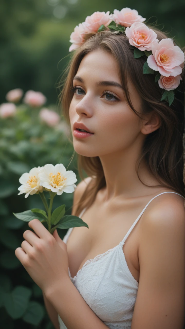 Flowers logo beautiful