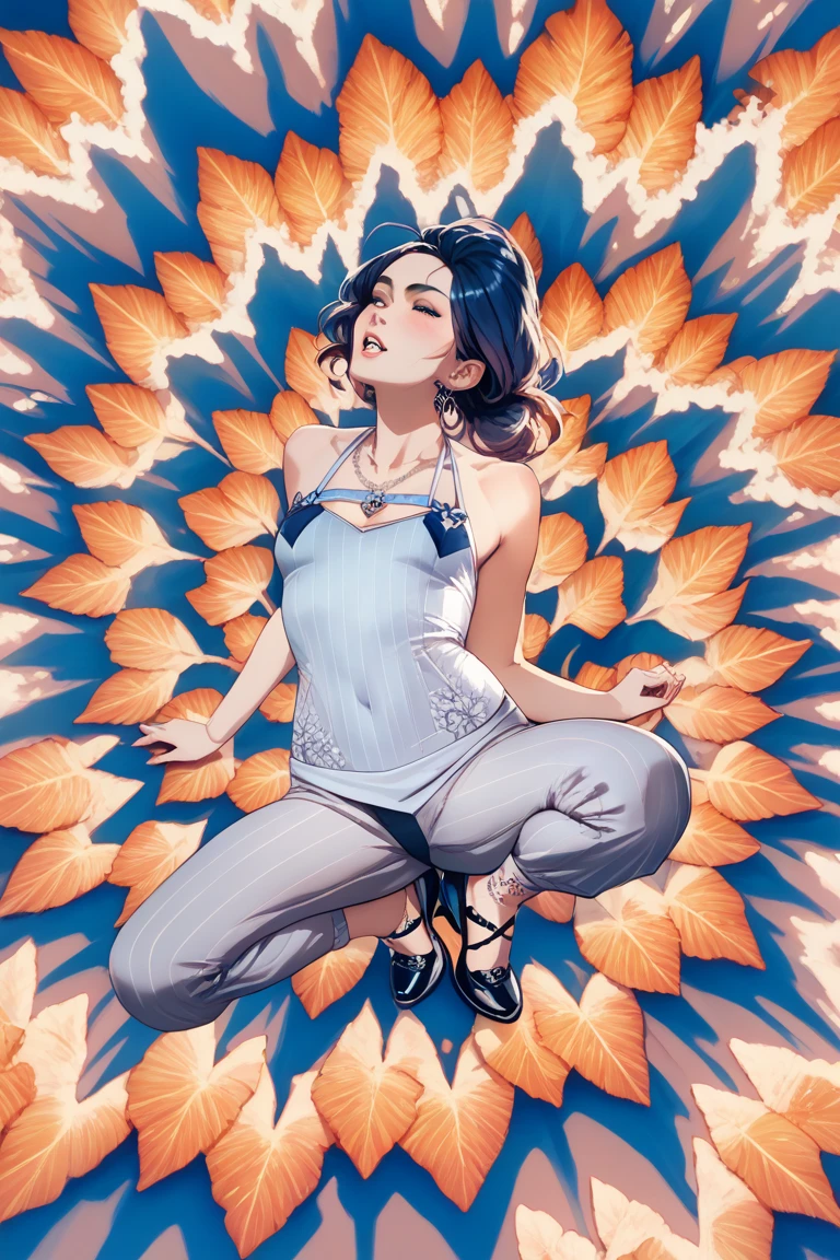 ((masterpiece)), (best quality), (cinematic), (watercolor painting), 1girl, solo, a woman in a white shirt and high waisted shorts, large breast, chubby, martin ansin, martin ansin artwork, moebius + artgerm, beautiful comic art, joao ruas, by José Comas Quesada, Snow White , inspired by Vincent Lefevre, jamie mckelvie comic art, milo manara style, full body, cleavage,
