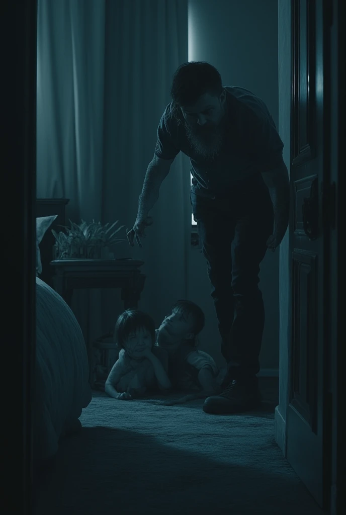 Create a clear image, from a father beating his mother and son learning. Broken red heart 