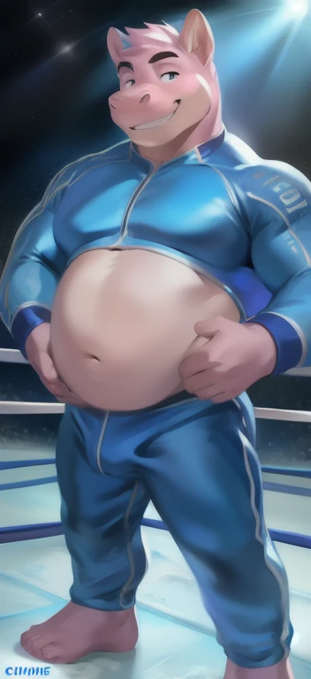 beautiful, chubby, (very short hair), (pudgy face), (naughty), ((high school students!), (handsome), thick, overweight, beefy, (nipples), (cute), (little brat), (naughty brat), (へそ), ぽっちゃりした体, big belly, 汗ばんだ体, (臭そうな体), (naked), (nude)