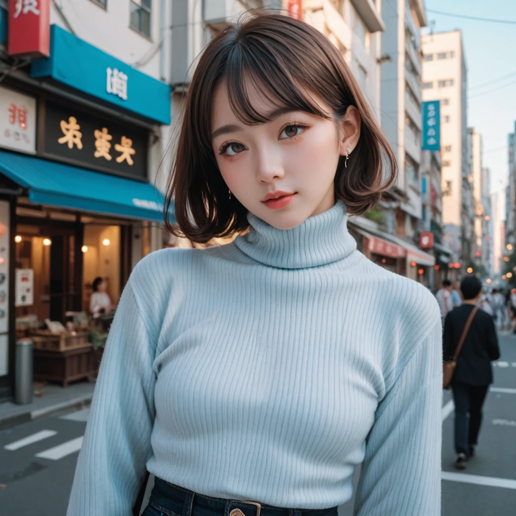 8K,Masterpiece,One woman,Smile,Ella Freya, a beautiful Dutch YouTuber(Ella Freya)