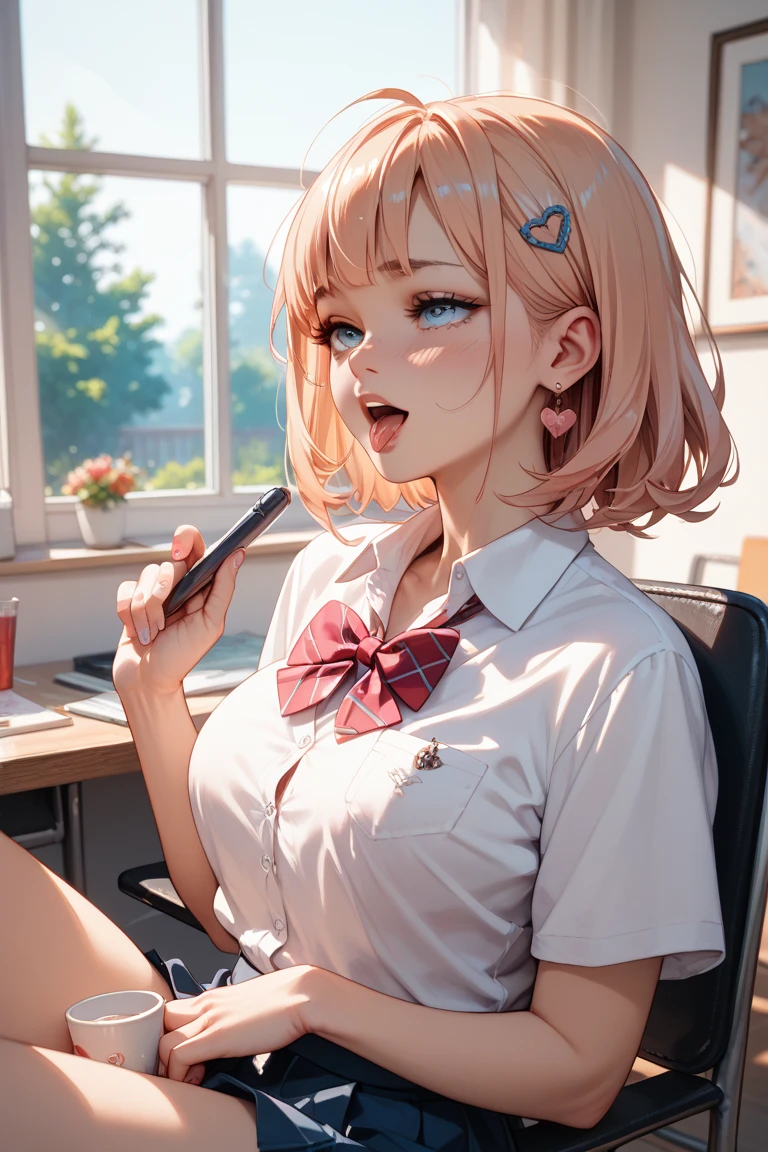 (((Browsing Caution, Close Up Facial , Front view , From below , Movie angle))) ,(On all fours), break、( 1girl、1boy), 20-year-old, (close your eyes),(((Embarrassing, Excited, Fascinating, In the heat, orgasm,Blushing,shortness of breath, Very humid,vapor、Man grabbing woman's breastan behind))) , break (((Bright pink and green hair))),(Semi-long hair tied in one piece、Add a light pink ribbon to the end.:1.3),(((Two-part bangs , middle part, Bangs parted in the middle, Side-swept bangs))), (amount:1.3), (Small breasts:1.0) ,((Sweaty skin, Dripping , girl trembling with Sexual climax, Cum in pussy, pubic hair)) ,Thin dots, feminine, Slightly muscular, Dynamic pose,((((vagina,Sex, A boy and his penis,Heterolo, Women in front and men in back , dorsal position, Cum in pussy, pubic hair)))), break, (((White - Solid - Short Sleeve - Safari Shirt ,Bottomless))), break, (((Midnight,On the bed))),(masterpiece), (Realistic), (Highest quality), (Super detailed), wonderful, ((A face with attention to detail)) , clavicle, High resolution , (Super detailed), Smooth, 16K, Vibrant colors,vagina,Sex,