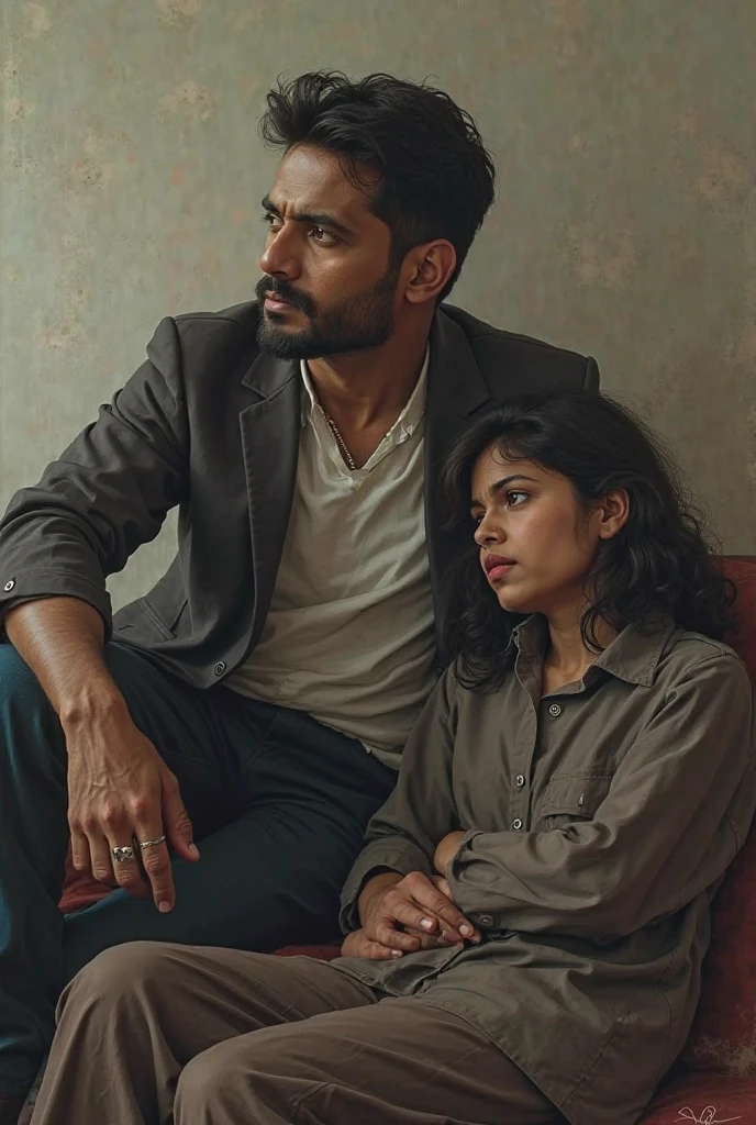 In the quiet corner of their lives, Maria and Juan met, unidos por el hilo invisible del destino.