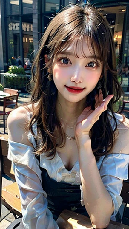 Hay una mujer sentada en una mesa con una bebida, Con pelo corto, 19 year old girl, 🤤 girl portrait, joven y hermosa amouranth, muchacha coreana, anna nikonova aka new milkmaid, una young asian woman, chica joven y linda, ulzzang, buena chica joven, dilraba dilmurat, young asian woman