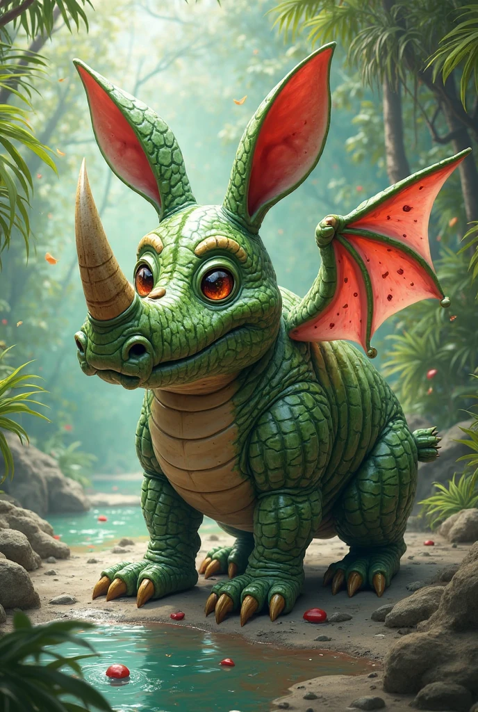 <lora:BovineDNA:0.8>, bovinedna ,
crocodile, in a swamp,
