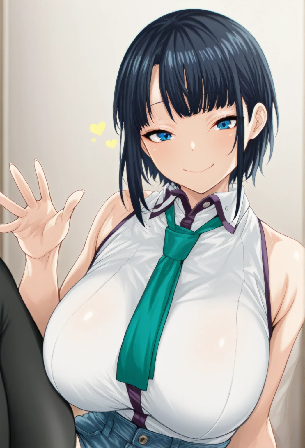 kuroe shizuku,
masterpiece, best quality, highly detailed, small breast, showing breast, seductive pose, vaginal sex, at garden with crowded people, looking for others people, cosplay at the park, looked others people