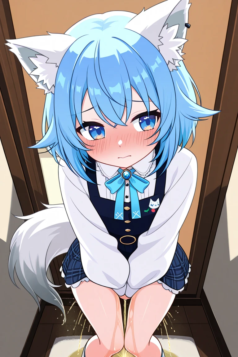 ish girl , playing with stuffed toy , coquettish , Cunning , Fascinating , Seducer , Naughty , innocent , Free-spirited , moist eyes , glossy lips , childish clothes , childish hair tie , Wonderful days , Show secretly