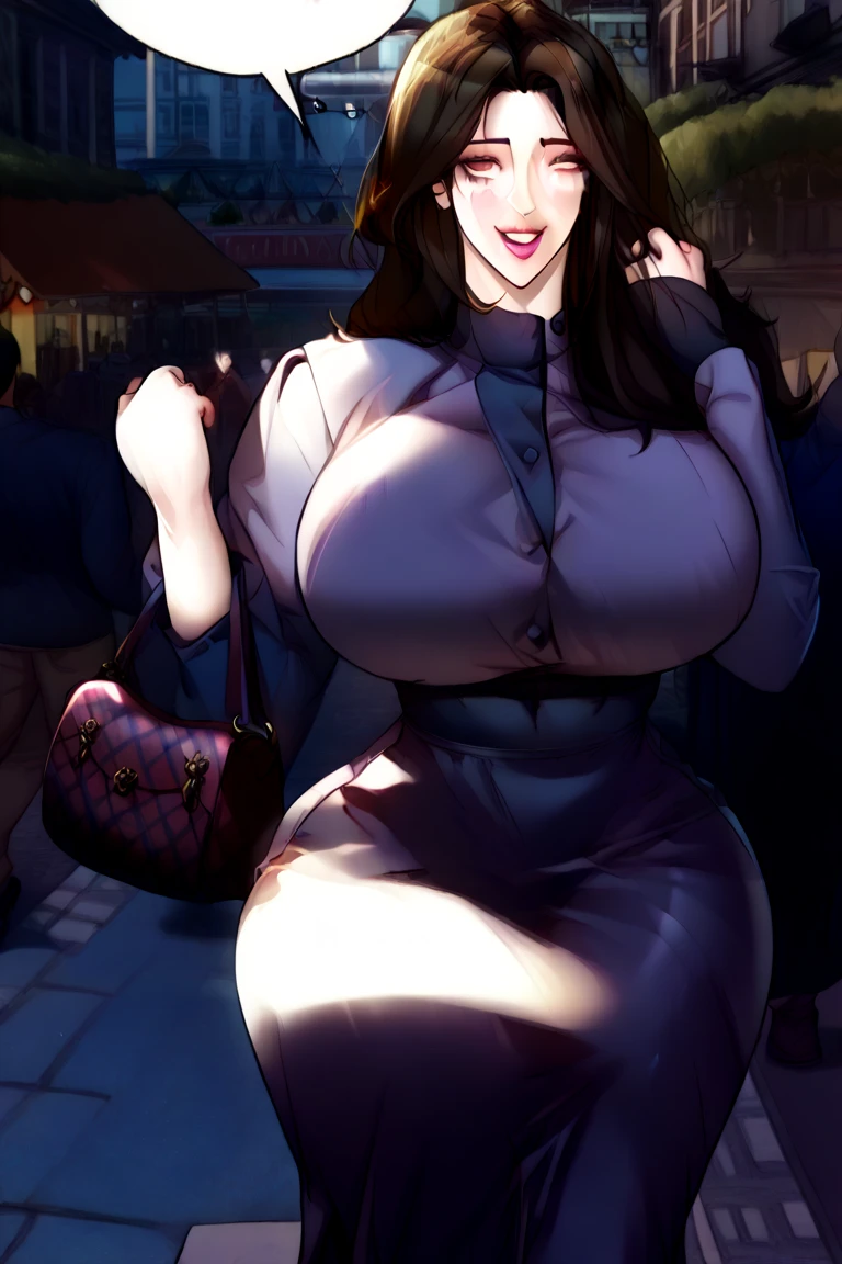 Hot mommy, big breasts, bra , disgusted ,torn dress, public , crowd behind her , she is on her knees , complete drenched, everyone in the crowd looking at her , she is embarrassed 