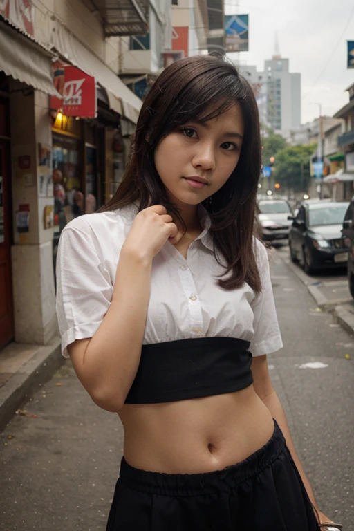 nsfw, NUDE, pussy, nipples, pubic hair, Highly detailed CG Unity 8K wallpapers, Highest quality, Very detailed, masterpiece, Realistic, photo Realistic, Very knowledgeable cute girl, 20-year-old, ((Lift your skirt yourself))), (Lift it yourself), pussy focused, blush, Lips parted, Looking at the audience, (crowd), (crowded amusement park), Bob Hair((Highest quality)), ((masterpiece)), (detailed), sexly, from bellow,