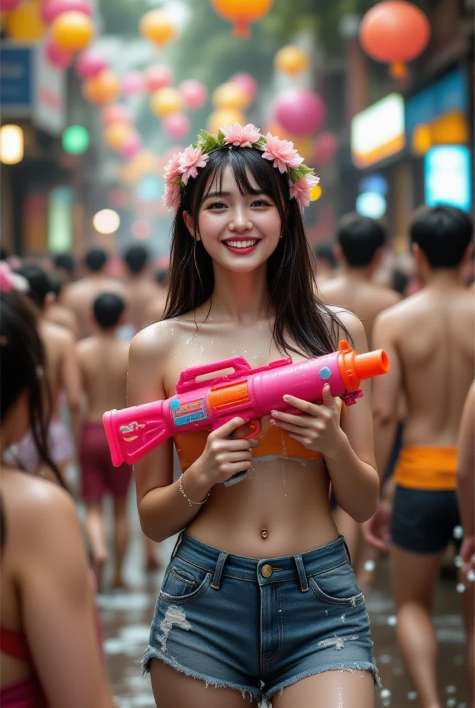 
(masterpiece、Highest quality)、(Unsanitary and old underground mall)、(Japan favelas、Dirty Standing Tavern)、((stage))、(A girl helping out at the store、smile、fun)、(Poor conditions)、Shady Red Light District、Tank top、Panties、shaved ice、Sale of drinks、(stage)、smile、Happy schoolchildren、Perfect Anatomy