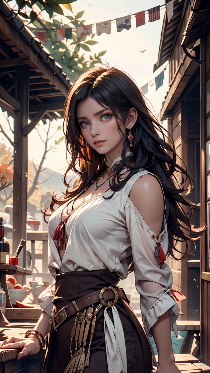 1girl, ahoge, bangs, blonde hair, blowing kiss, blue eyes, blue scarf, brown scarf, cleavage, closed mouth, eyelashes, face, floating hair, hair between eyes, heart, lips, lipstick, long hair, looking at viewer, makeup, night sky, nose, one eye closed, orange scarf, pink lips, pink scarf, portrait, purple eyes, realistic, red lips, red scarf, scarf, signature, smile, solo, space, spoken heart, star (sky), starry sky, upper body, watermark, yang xiao long, yellow scarf
