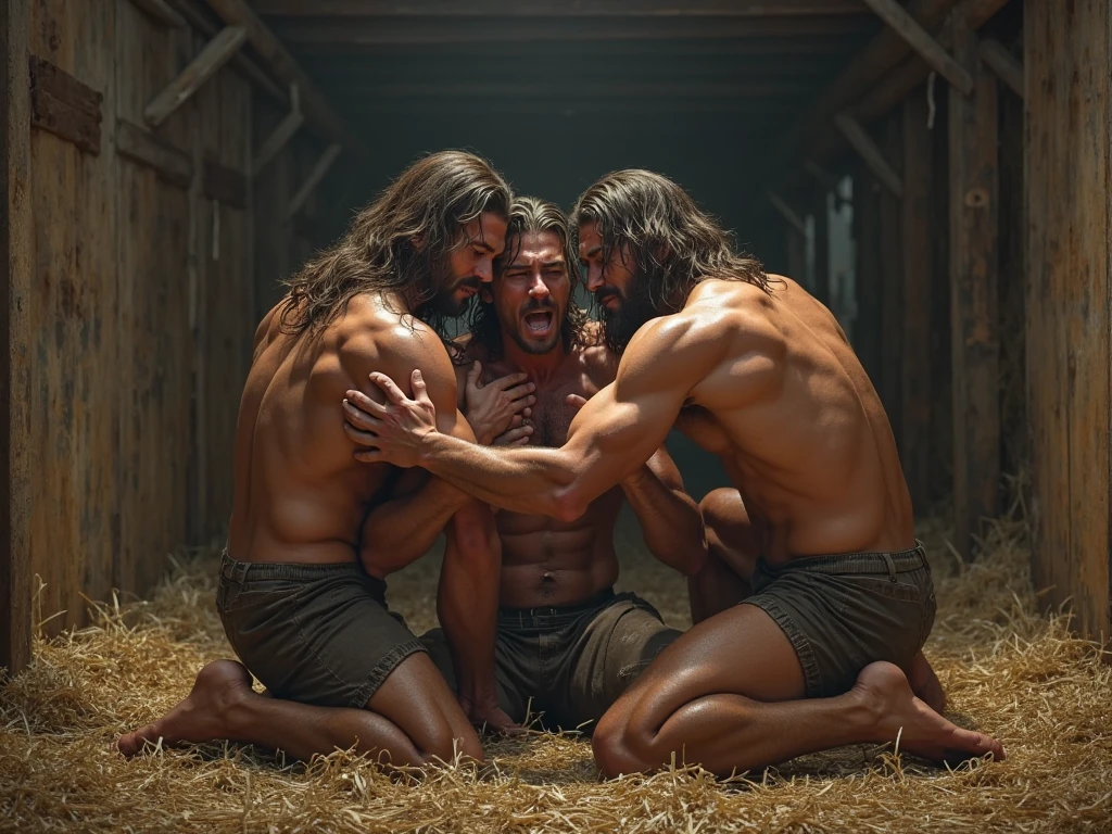 Prompt 1:
Photorealistic Images prompt structure: "Cain and Abel offering sacrifices to God; Abel holding a lamb while Cain presents fruits of the earth, Realistic, Religious art, Renaissance art, Camera: Canon 5D Mark IV, Medium shot, Detailed lighting with warm tones and soft shadows, Lens: 50mm, Front view, High resolution 4K"