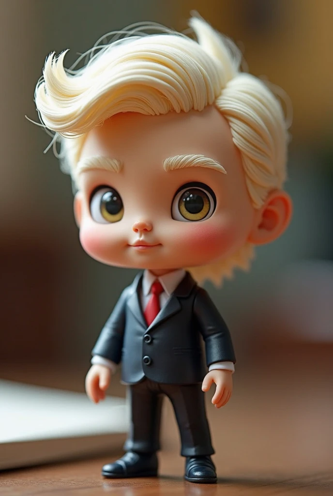 A boy like Donald trump