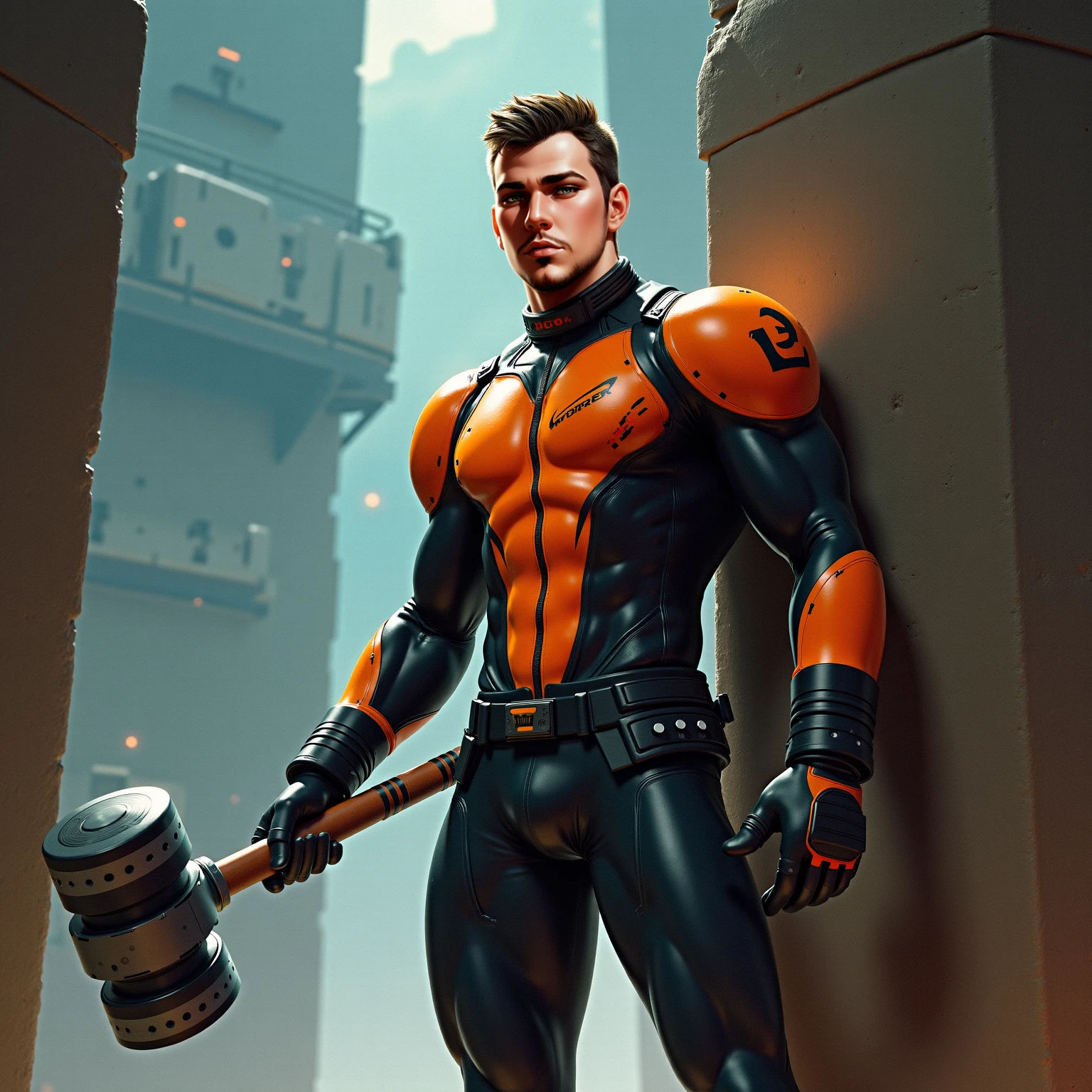 figurative art, medium full shot painting of a two men wearing Halloween costumes, abstraction texture grunge painting, Abstract Portrait Painting, by banksy, greg rutkowski, by greg tocchini, by james gilleard, by joe fenton, oil on canvas, insanely detailed, front view, symmetrical, octane render, concept art, abstract, artistic, 8k, cinematic, trending on artstation, unreal engine 5, ultra sharp focus, highly detailed, vibrant