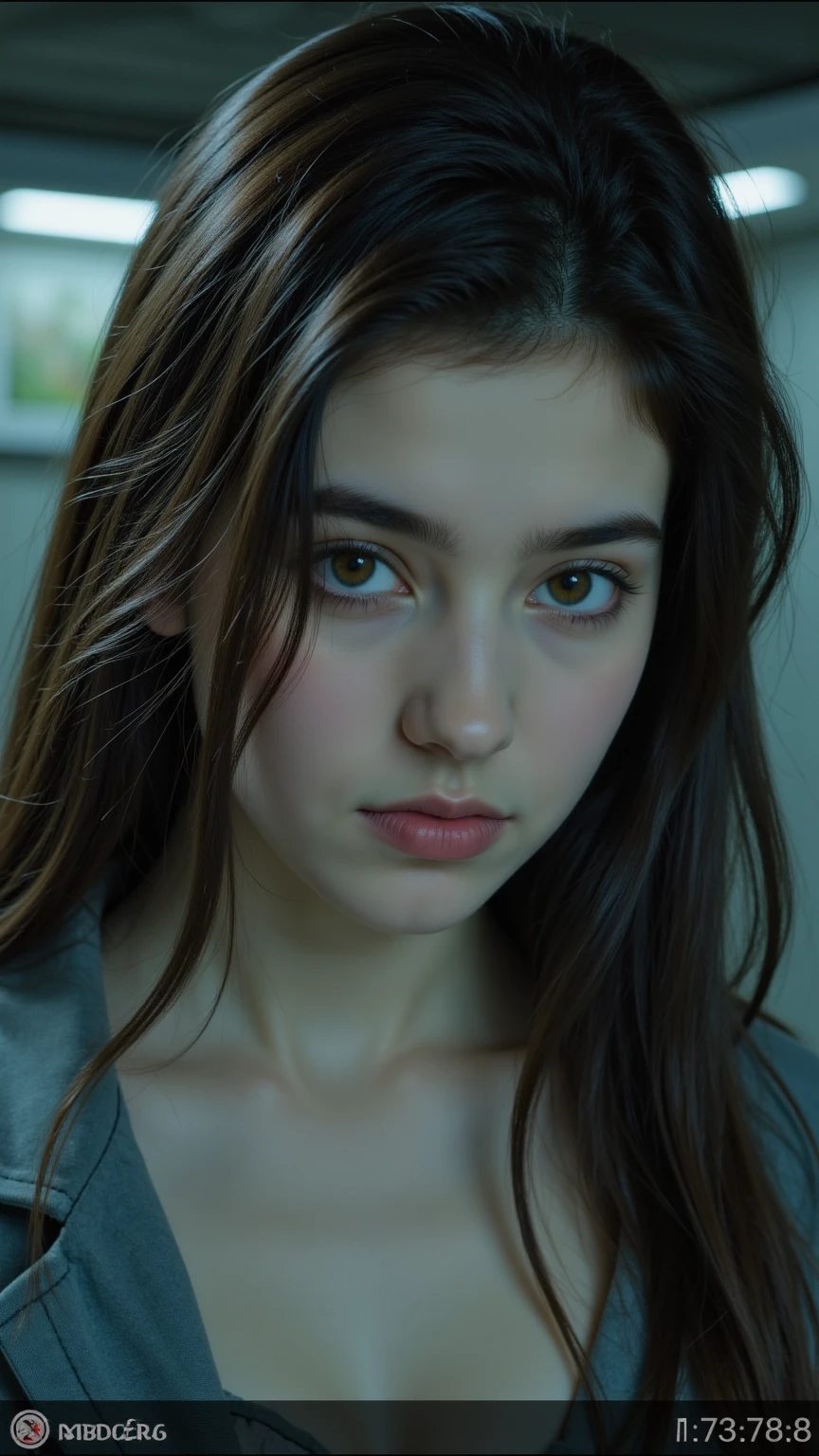 (Close-up, An editorial photo of a ((27-year-old woman)), (Highly detailed face:1.4) (Smile:0.7) (background inside dark, Moody, Private study:1.3) angle of view, by Lee Jeffries, Nikon D850, film stock photograph ,4 Kodak Portra 400 ,Camera f1.6 shots ,Rich colors ,Ultra photo realsisim ,, ultra realistic detailed quality, ((shirpness+70)),( wearing red t shirt), ((hot ass)), half body-shot, Lifelike texture, Dramatic lighting , cine still 800,, ( wearing black (t-shirt), (hot figure), ((swety body)), wearing (pantyhouse),((her age 32)), ((32 year old woman)), ((bust size 37), ((sweaty body)), (blue tone lighting effect), (( half-body-shot))), ((rain shot)), ((Rain falling her body)), ((she is wet)), , ((Sexy ass)), large tight breasts:1.7, slim waist and huge breasts, head to waist captured in farame, masculine body,
