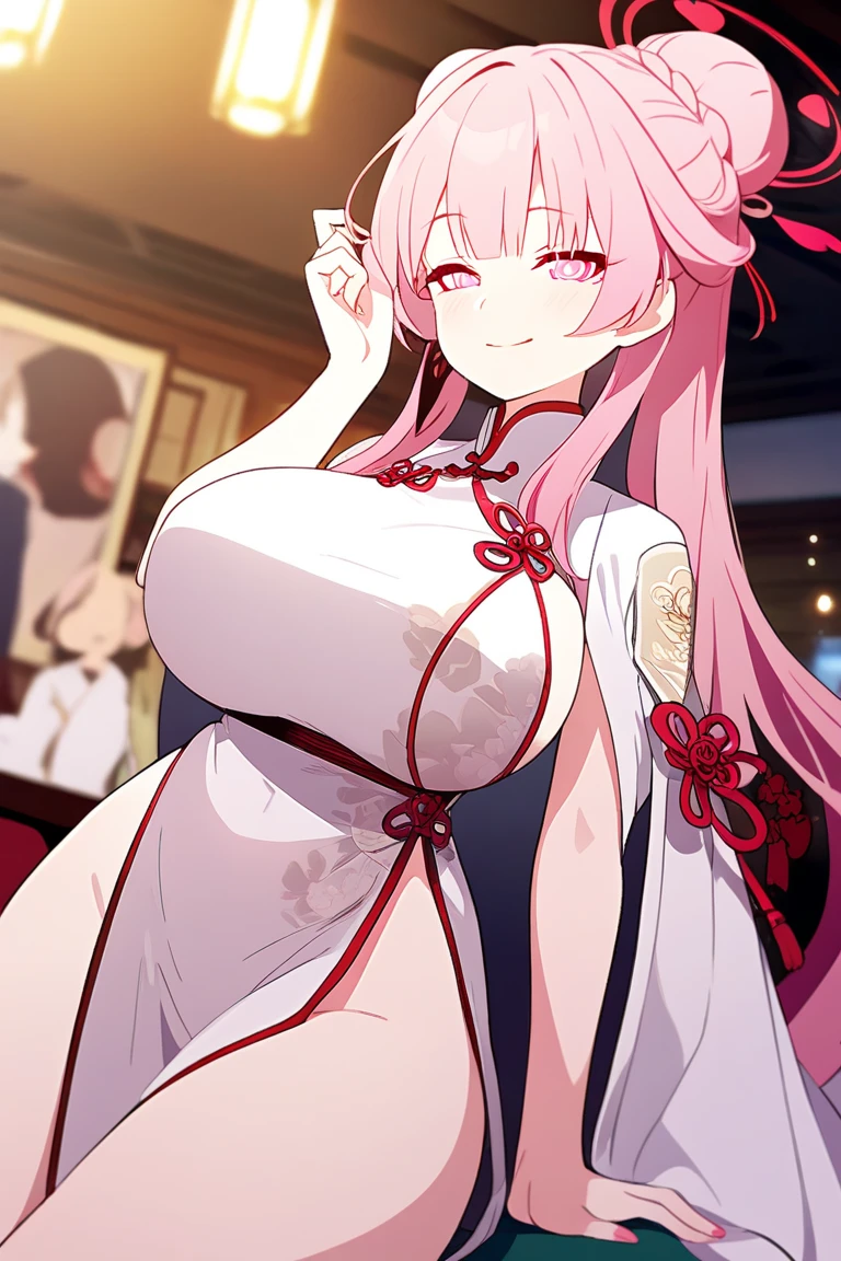 Yae miko, big breast, big thigh, no clothes , pussy covered cum, wearing javannese indonesian kebaya, mall, crowded, shopping, everyone looked at yae miko, yae Miko lick finger