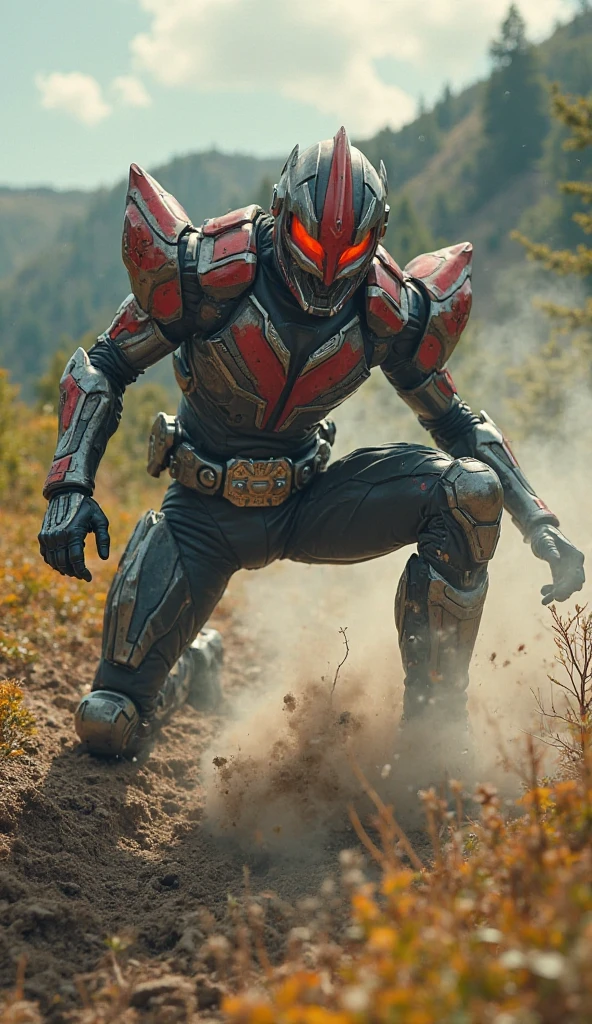 (masterpiece, best quality), (absurdres:1.3), (photorealistic:1.4), RAW photo of armor suit, (ultra detailed, ultra realistic, hyper realistic, 8K, ultra highres:1.2), bokeh, sharp focus, depth of field,  <lyco:add_detail:1> BREAK battlefield, (fighting stance:1.2)