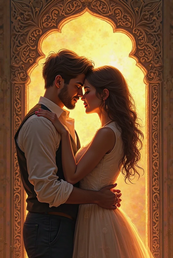 Two people who look at a picture cannot help but fall in love.