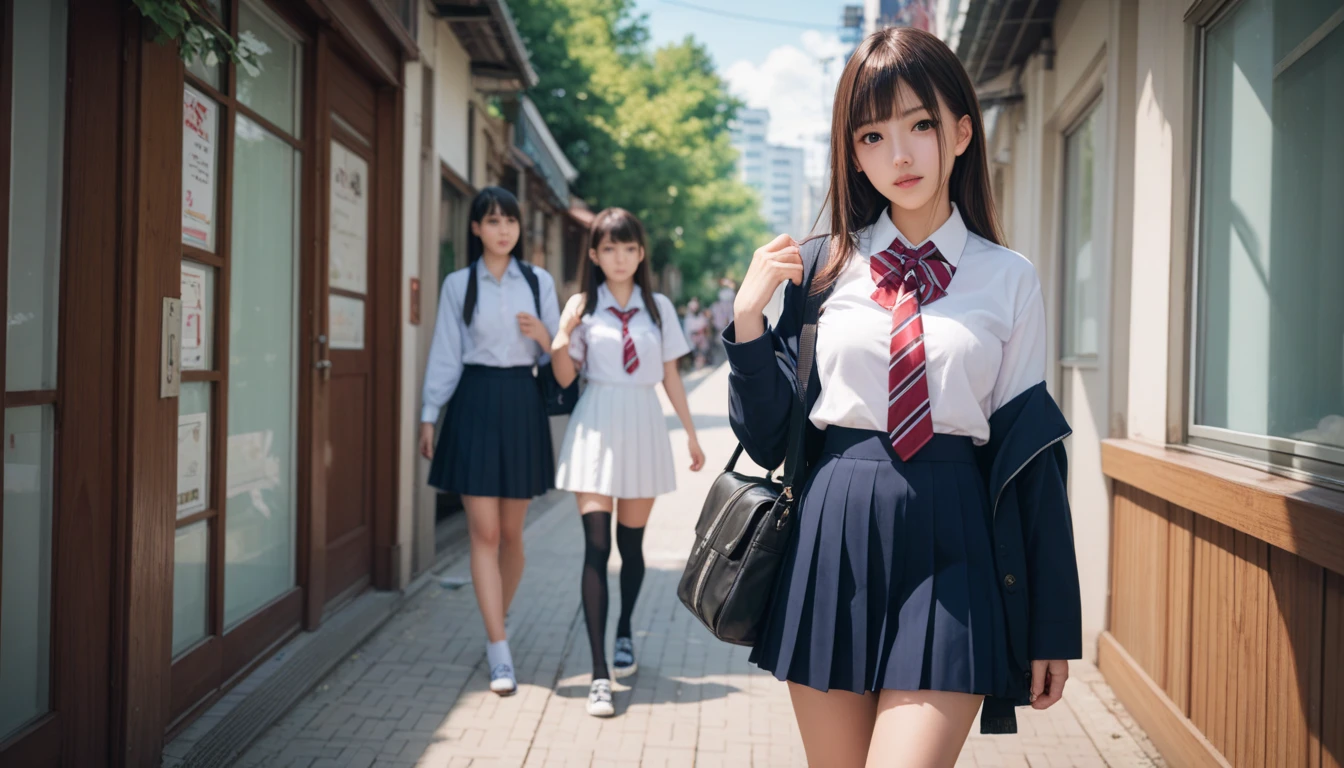 quadratic element，Up，schoolgirls， --auto