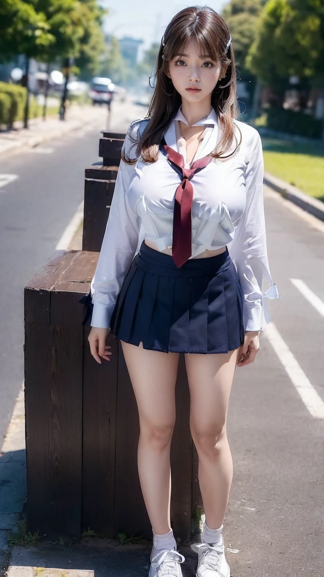 {(top-quality,in 8K,32K,​masterpiece,nffsw:1.2)}},
BREAK,{{１８Year old woman:dual}},{Standing on Balcony},(Facing the front) ,(embarassed expression:A smile)), {{The skirt is rolled up by the wind}},(blush:1.3), ((Open mouth)),