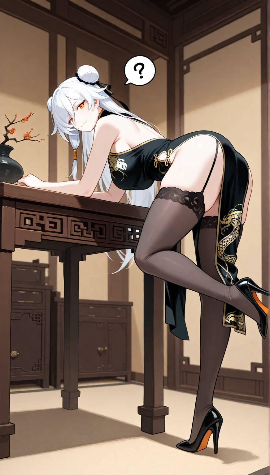 This illustration depicts a cute girl with well-toned beautiful muscles who is fighting. She is an organized person and has a twinkle in her eye. The place is like a back alley. However, the most noteworthy thing is the "last mysterious high-energy body" she emits. This energy body released from her body has the power to obliterate the garbage in the store. The pale light reaches every corner of the room. She is sitting on a plush chair and wearing Chinese clothing. I'm obsessed with fighting.