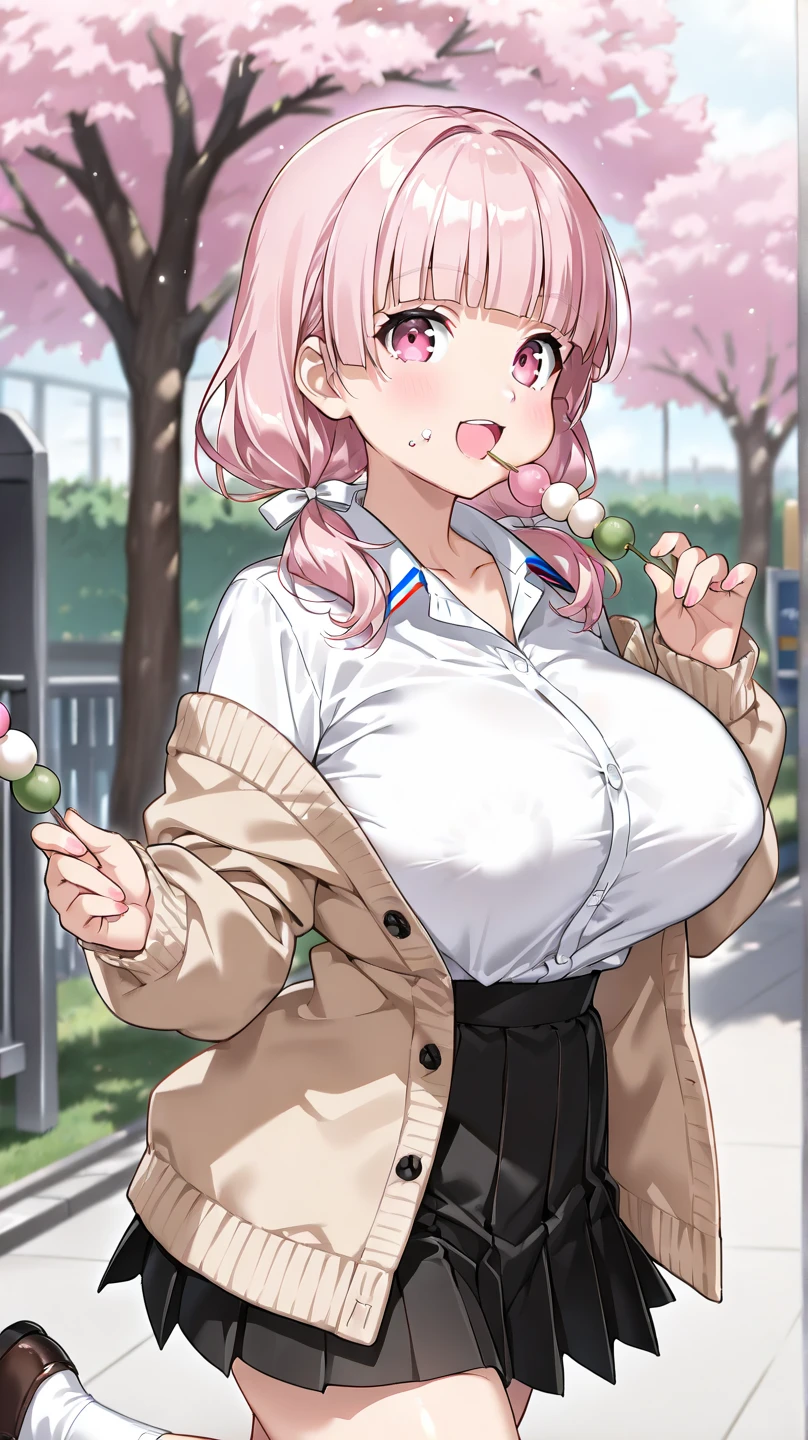 (masterpiece, Highest quality:1.2), alone, One girl, Gold Ship as a young child, pillbox hat,White child clothes、Pleated skirt、Knee-high socks、Horse tail,、grassland、Nature、blush、smile、Muddy liquid all over the body、(Huge breasts:1.4)、The bra is see-through、Clothes are see-through、Open your legs、Leg spread、、Kindergarteners、、、、Child's 、Sweat、Masturbation、masturbation behavior、From the side、Carry a school bag、See-through underwear、Low - Angle、Get wet