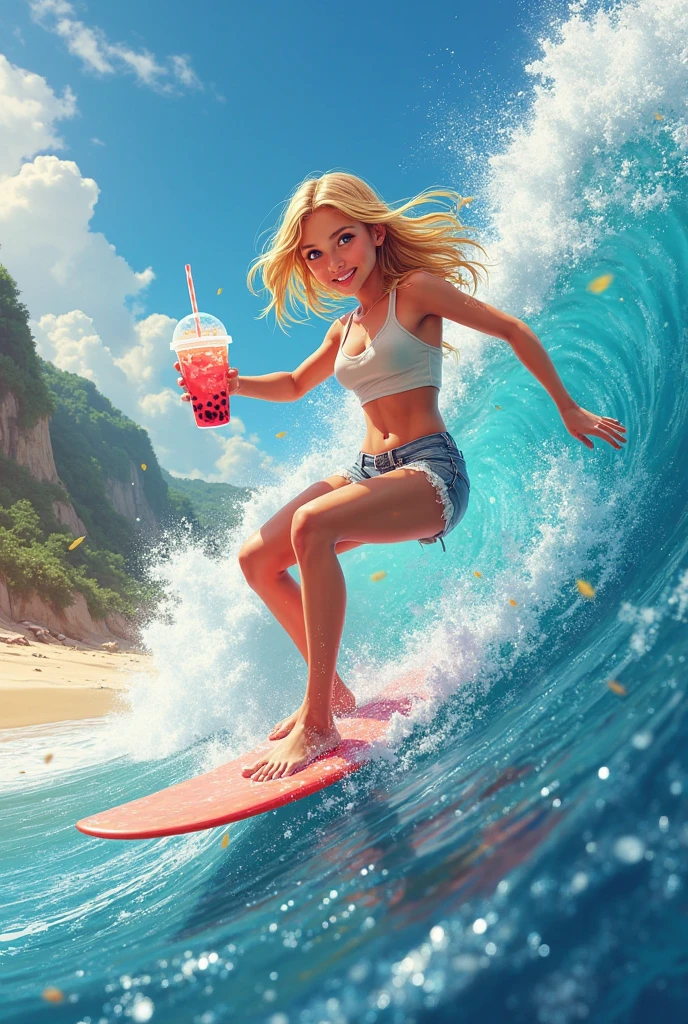DRINKS AND SURFING