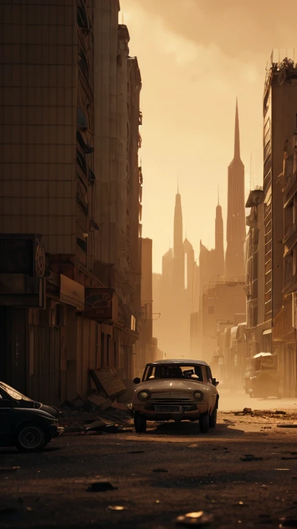 zombies on motorcycles in postapocalypse city, against the background of the ruined city, rusted steel structures, ((intricate details)), hdr, ((intricate details, hyperdetailed)), cinematic shot, vignette, highly detailed, INTRICATE, photo realistic, cinematic lighting