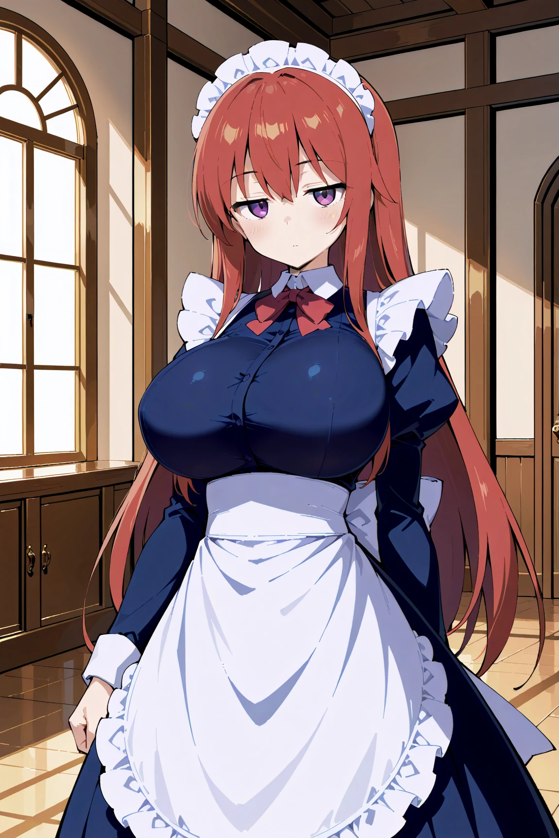 anime character with a roupa de empregada and a cat ears, (SFW) seguro para o trabalho, Oppai, anime girl in a maid costume, roupa de empregada, anime maids riding starter tanks, fanart de marin kitagawa, linda empregada, garota anime sedutora, seios grandes!, estilo de anime ecchi, a sexy maid in a magical forest, correr, anime cat in a maid costume, garota sexy, , garota fofa, diminuir os peitos